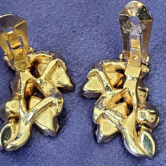 Eisenberg Ice Stunning clip earrings! - Picture 5 of 7